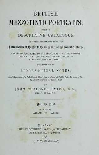 British mezzotinto portraits