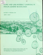 Point and line-intersect sampling in pinyon-juniper woodlands
