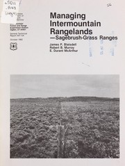 Managing Intermountain rangelands