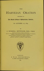 The Harveian oration