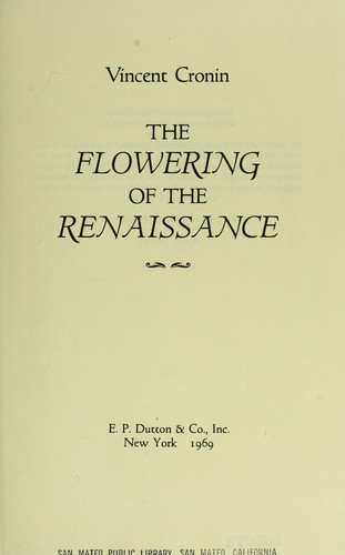 The flowering of the Renaissance