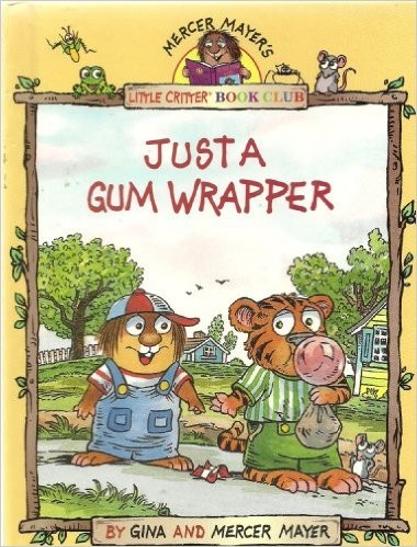 Just a gum wrapper
