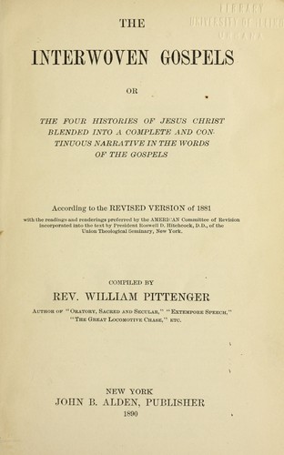 The interwoven Gospels