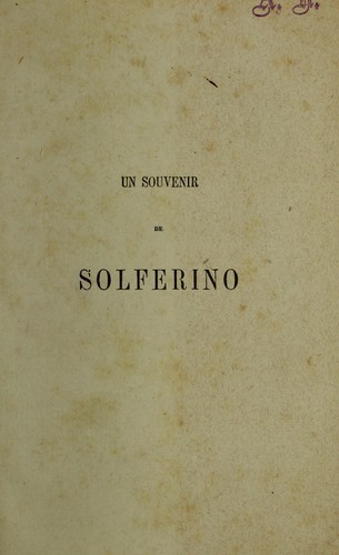 Un souvenir de Solferino