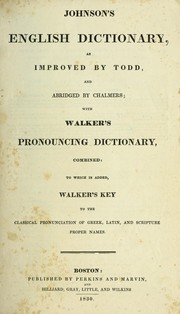 Johnson's English dictionary