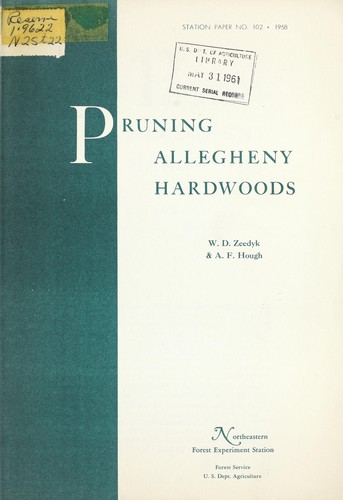 Pruning Allegheny hardwoods
