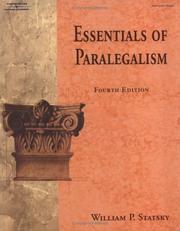Essentials of Paralegalism (West Legal Studies)