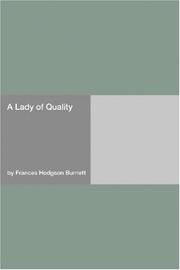 A Lady of Quality