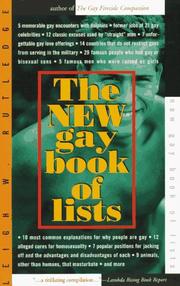 The new gay book of lists