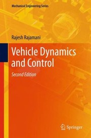 Vehicle Dynamics and Control
            
                Mechanical Engineering