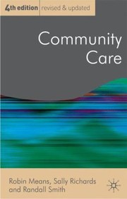 Community Care
            
                Public Policy and Politics
