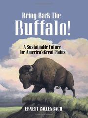 Bring Back the Buffalo!