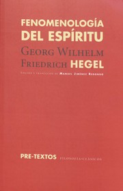 Fenomenología del espíritu