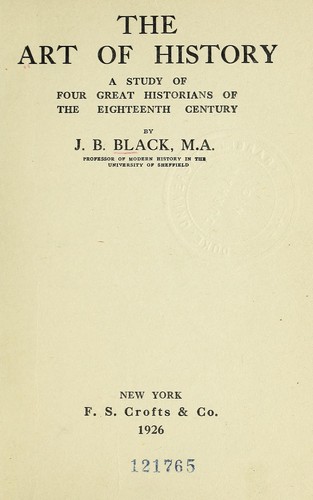 The art of history