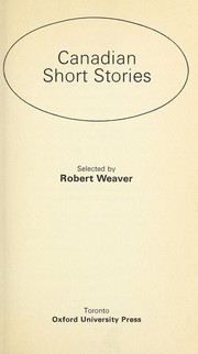 Canadian short stories