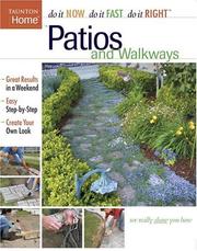 Patios and Walkways (Do It Yourself)