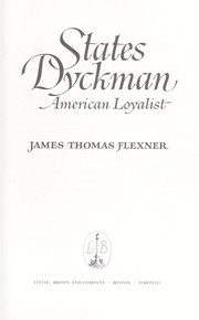 States Dyckman, American loyalist