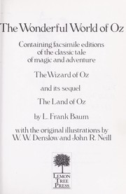 The Wizard of Oz & the Land of Oz