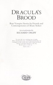 Dracula's Brood