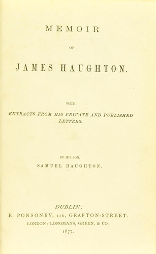 Memoir of