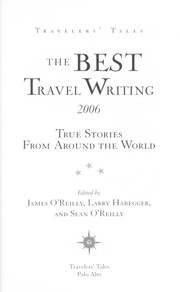 The best travel writing 2006