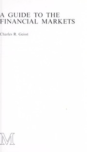 A guide to the financial markets