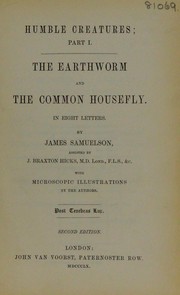 The earthworm and the common housefly