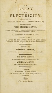 An essay on electricity