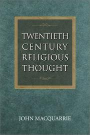 Twentieth-century religious thought