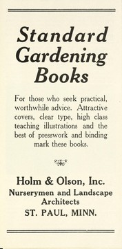 Standard gardening books