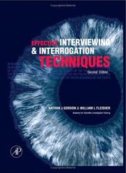 Effective interviewing and interrogation techniques