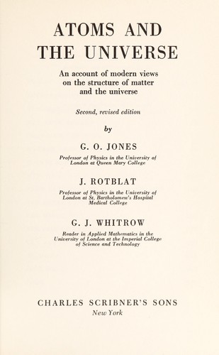 Atoms and the universe