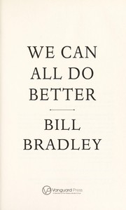 We can all do better