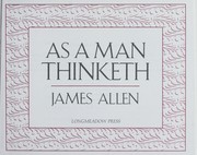 As a man thinketh