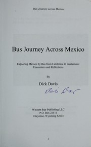 Bus journey across Mexico