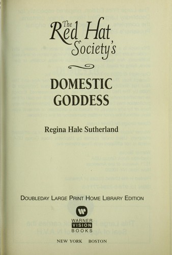 The Red Hat Society's domestic goddess