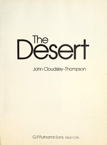The desert