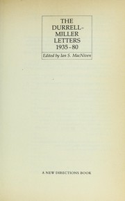 The Durrell-Miller Letters, 1935-1980