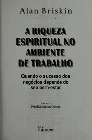 A riqueza espiritual no ambiente de trabalho