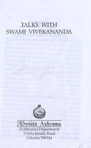 Talks with Swami Vivekananda