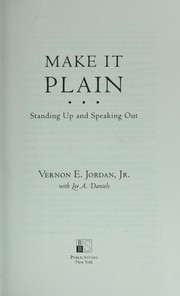Make it plain