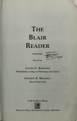 The Blair reader