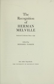 The recognition of Herman Melville