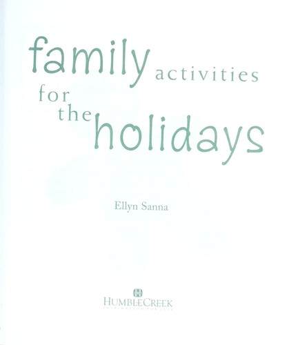 Christmas At Home Family Activities For The Holidays