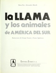 La llama y los animales de Ame rica del Sur