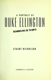 A portrait of Duke Ellington