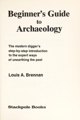 Beginner's guide to archaeology