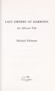 Last orders at Harrods