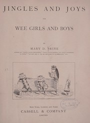 Jingles and joys for wee girls and boys