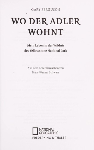 Wo der Adler wohnt